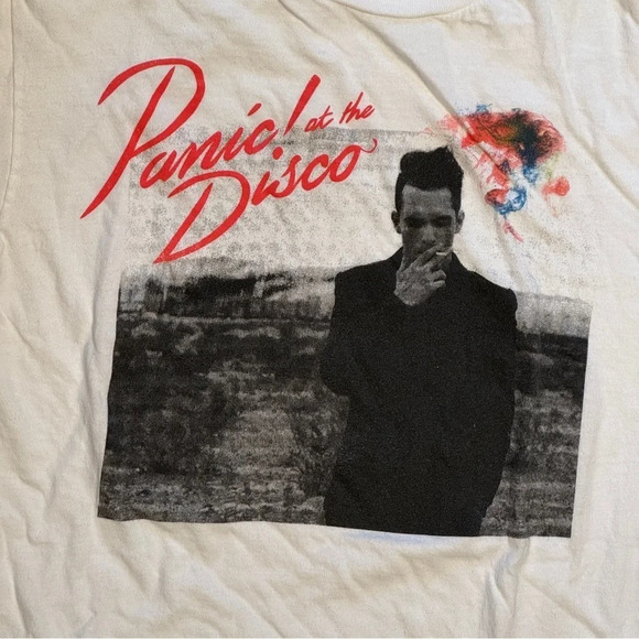 Panic! At the  Disco Too Weird To Live Too Rare To Die Promo Album Tee T-Shirt M - Picture 4 of 7